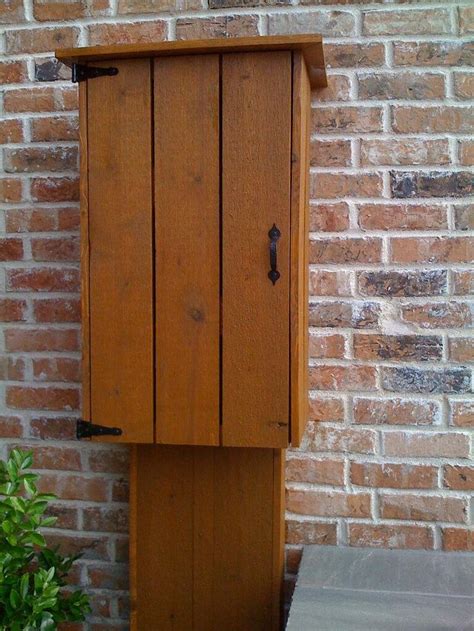 wooden electrical box covers|covers for outside electrical boxes.